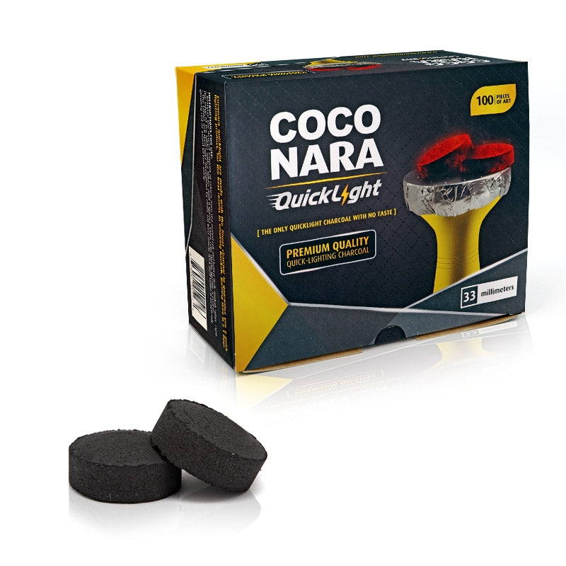 Coco Nara Quick Light Charcoal 33mm - Pack of 100