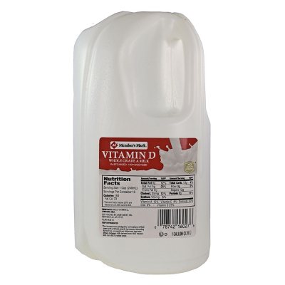 Member's Mark Whole Milk 1g