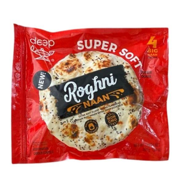 Deep Roghni Naan 4pc- 380g