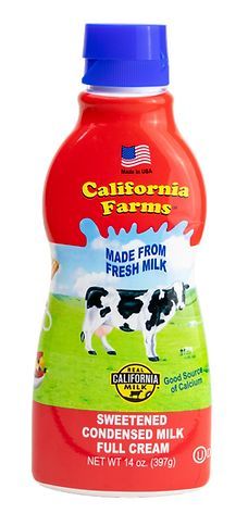 California Farms Sweetened Condensed Milk Full Cream 454g