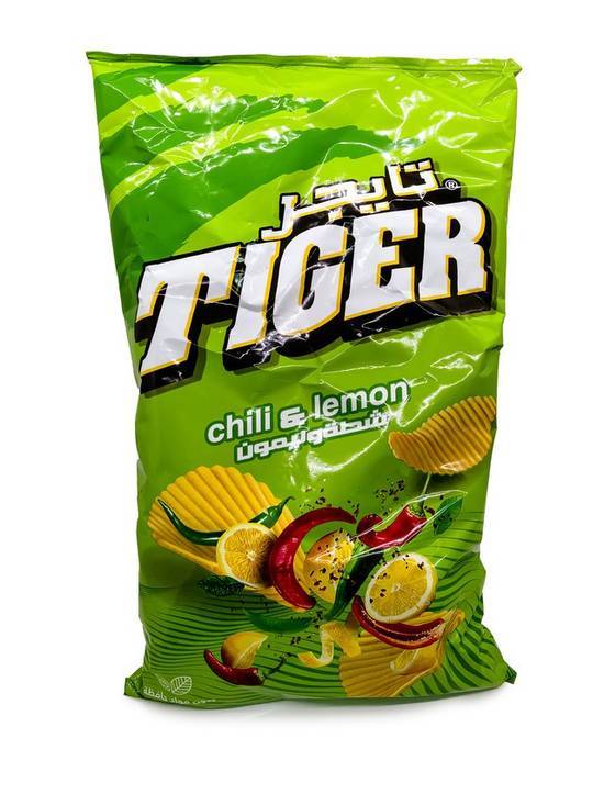 Tiger Chips Chilli Lemon 180g