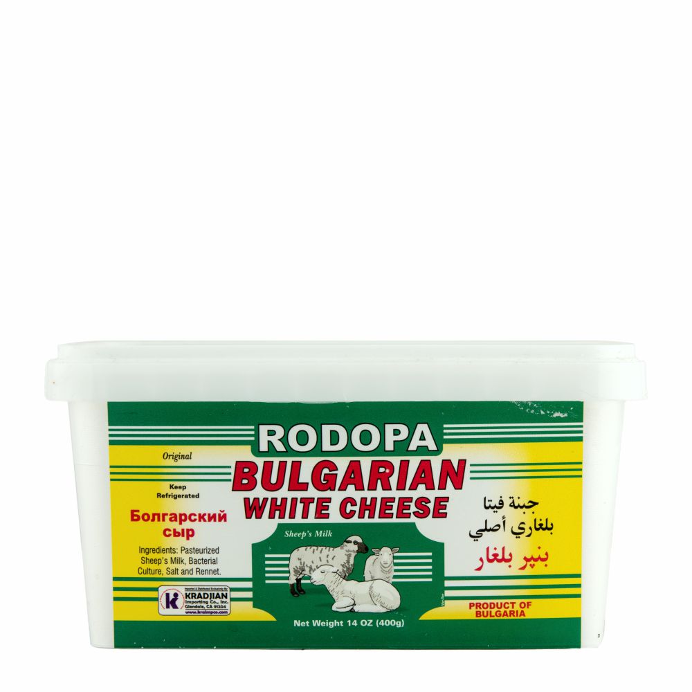 Rodopa Sheep's Milk Feta Bulgarian White Cheese 400g