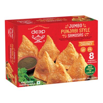 Deep Punjabi Jumbo Samosa - 8ct