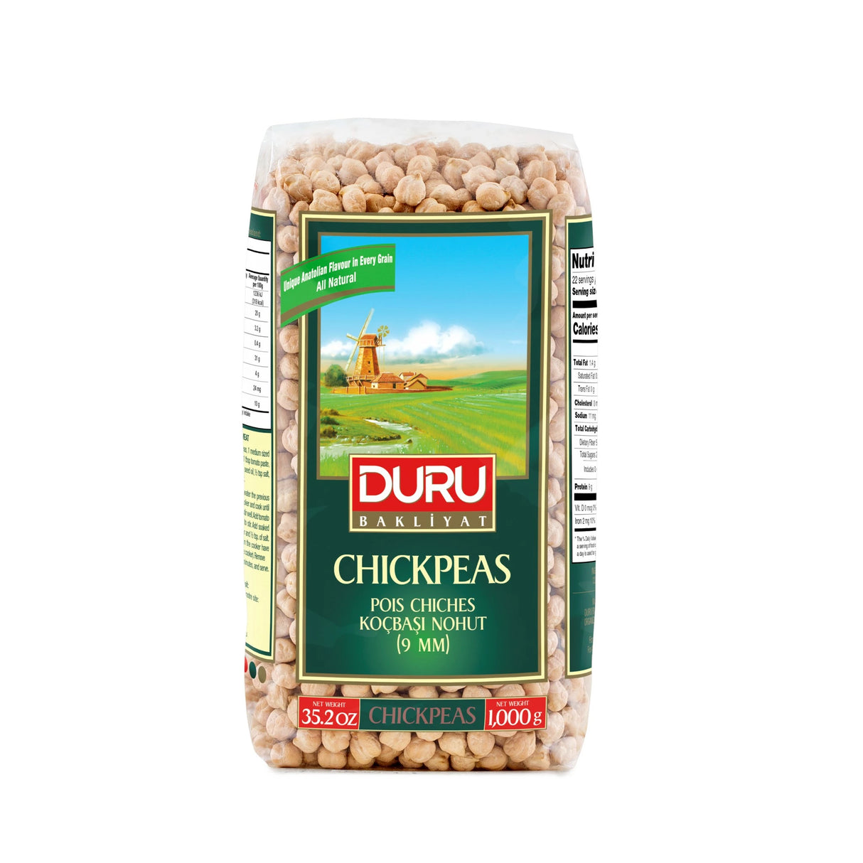 Duru Dry Chickpeas 1kg