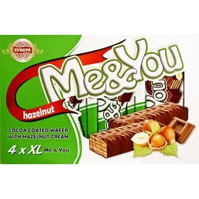 Evropa Me & You Hazelnut Choco Wafers 4pcs- 132g