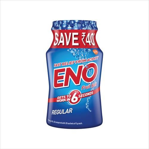 Eno Fruit Salt - Regular, 100 g Jar