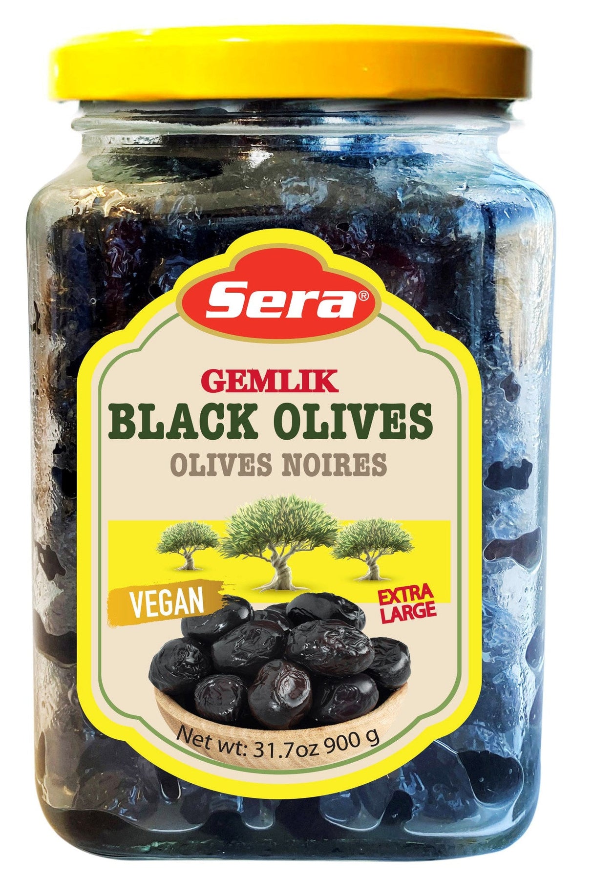 Sera Black Olives Gemlik 900Gr