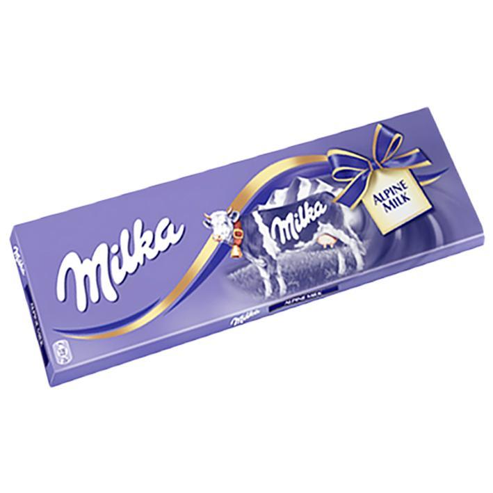 Milka Alpine Milk Chocolate Bar 250g