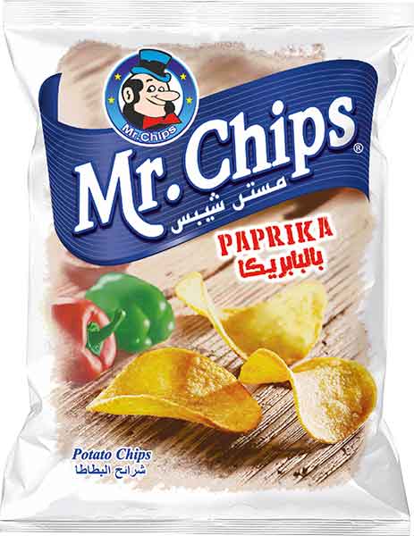 Mr.Chips Paprika Chips 75g