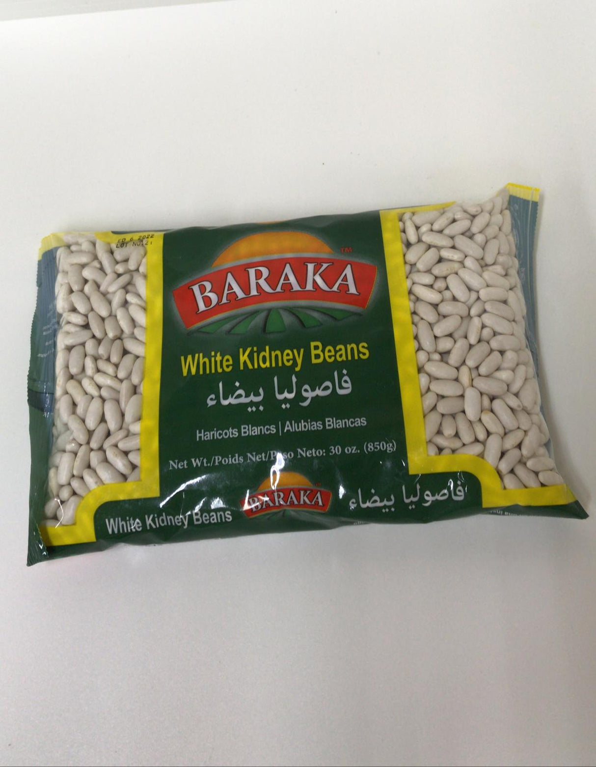 Baraka White Kidney Bean 850g