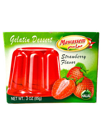 Mawassem Strawberry Jelly Powder 3oz