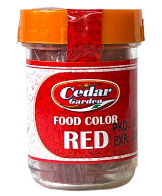 Cedar Garden Red Food Coloring 25g