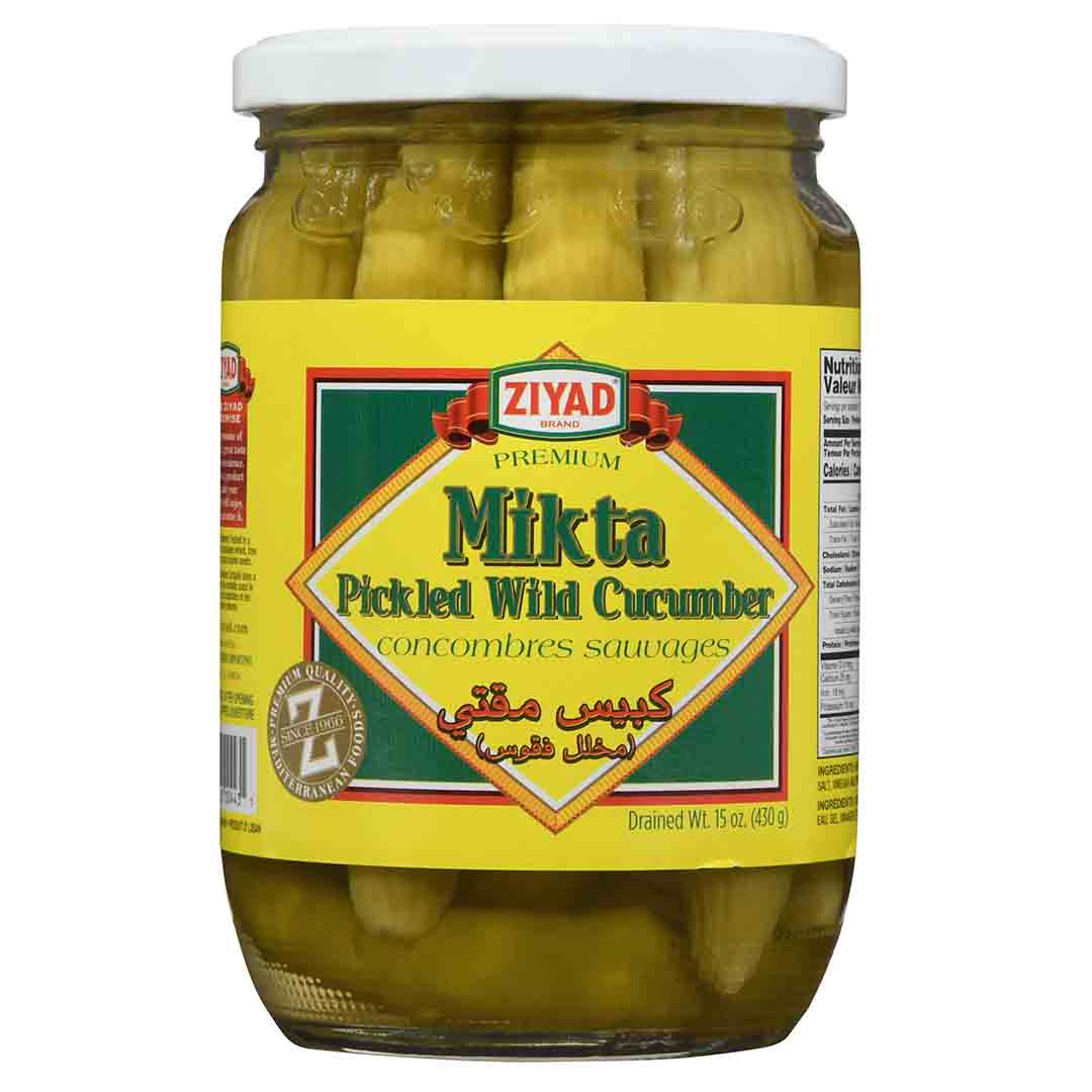 Ziyad Pickled Wild Cucumbers/Mikta - 22.3oz