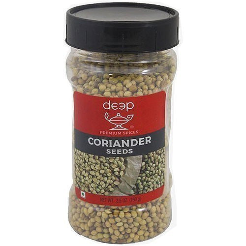 Deep Coriander Seeds - 3.5 oz Jar