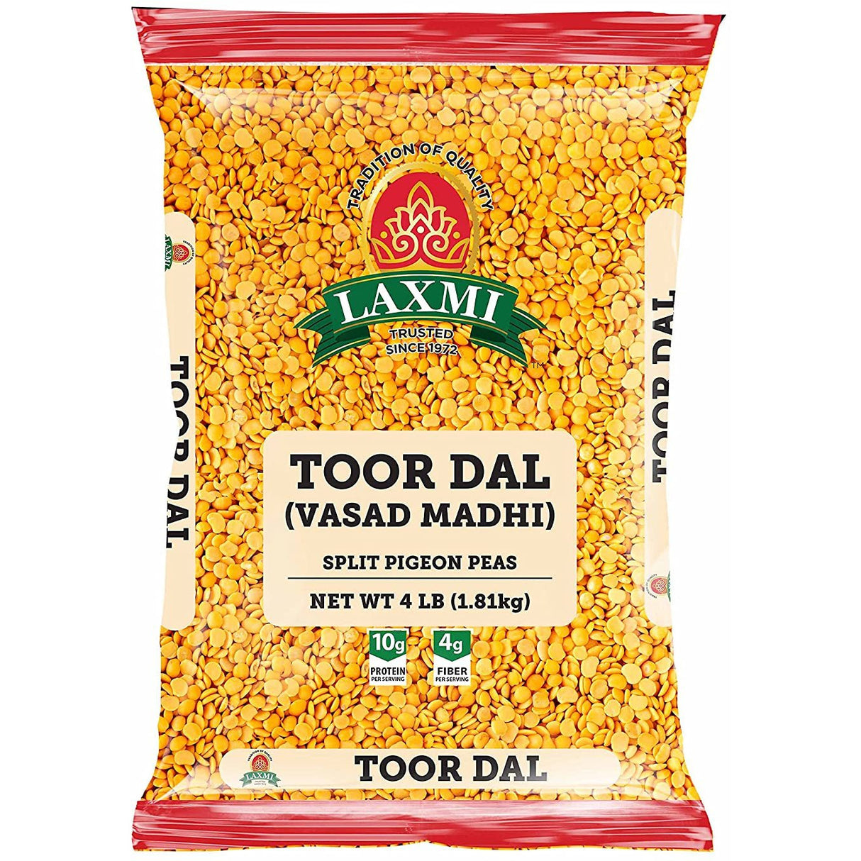 Laxmi Toor Dal Vasad Madhi 8Lb