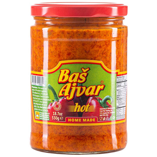 Bas Homemade Hot Ajvar 530g