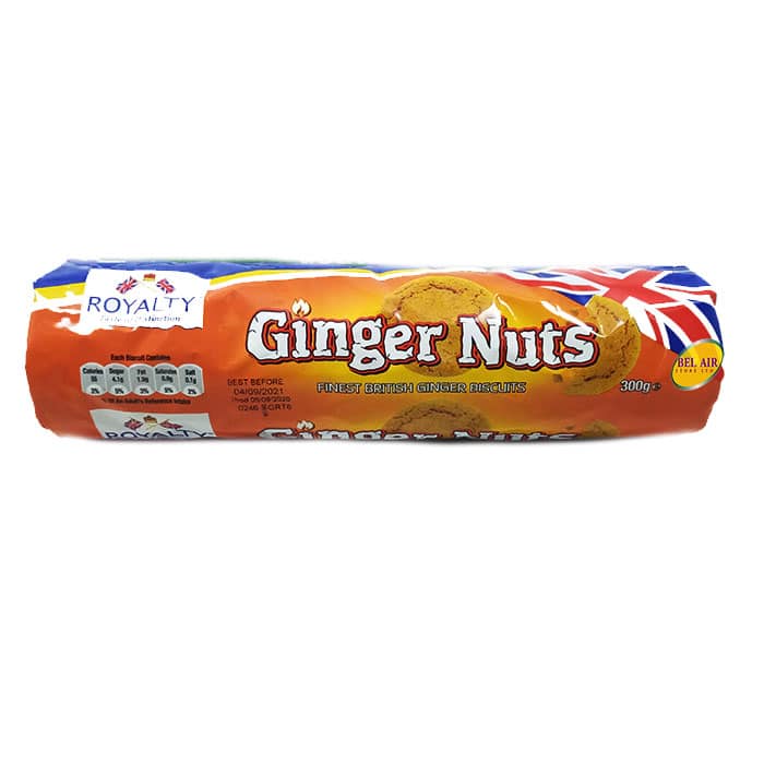 Royalty Ginger Nuts Biscuits 300g
