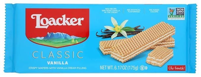 Loacker Wafer Vanilla, 175g