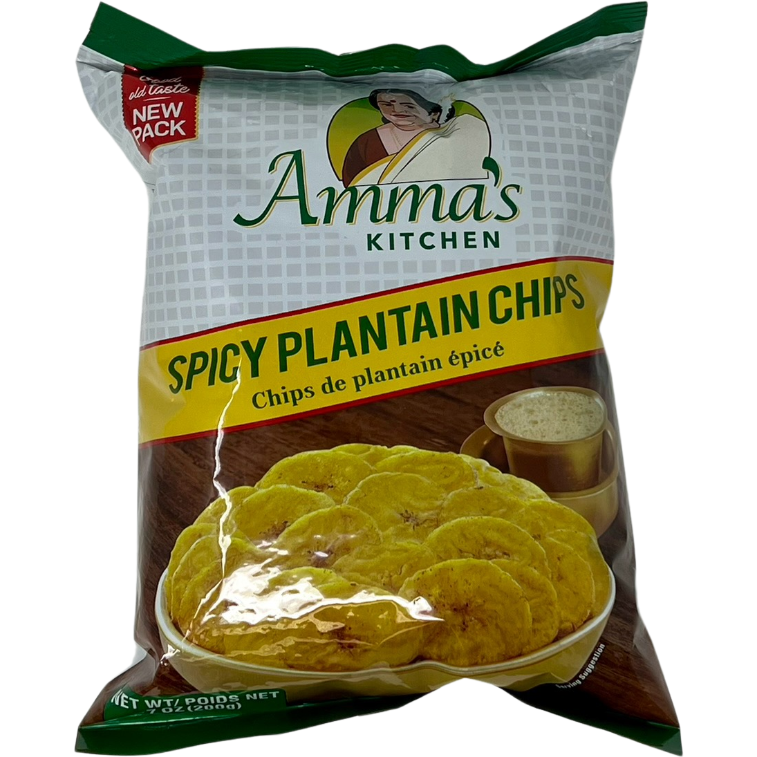 Amma's Kitchen Spicy Plantain Chips - 200 Gm
