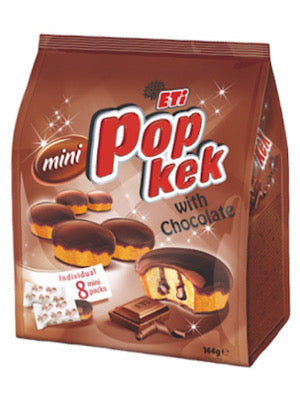 Eti Pop Kek Mini Cakes with Chocolate 144g Bag