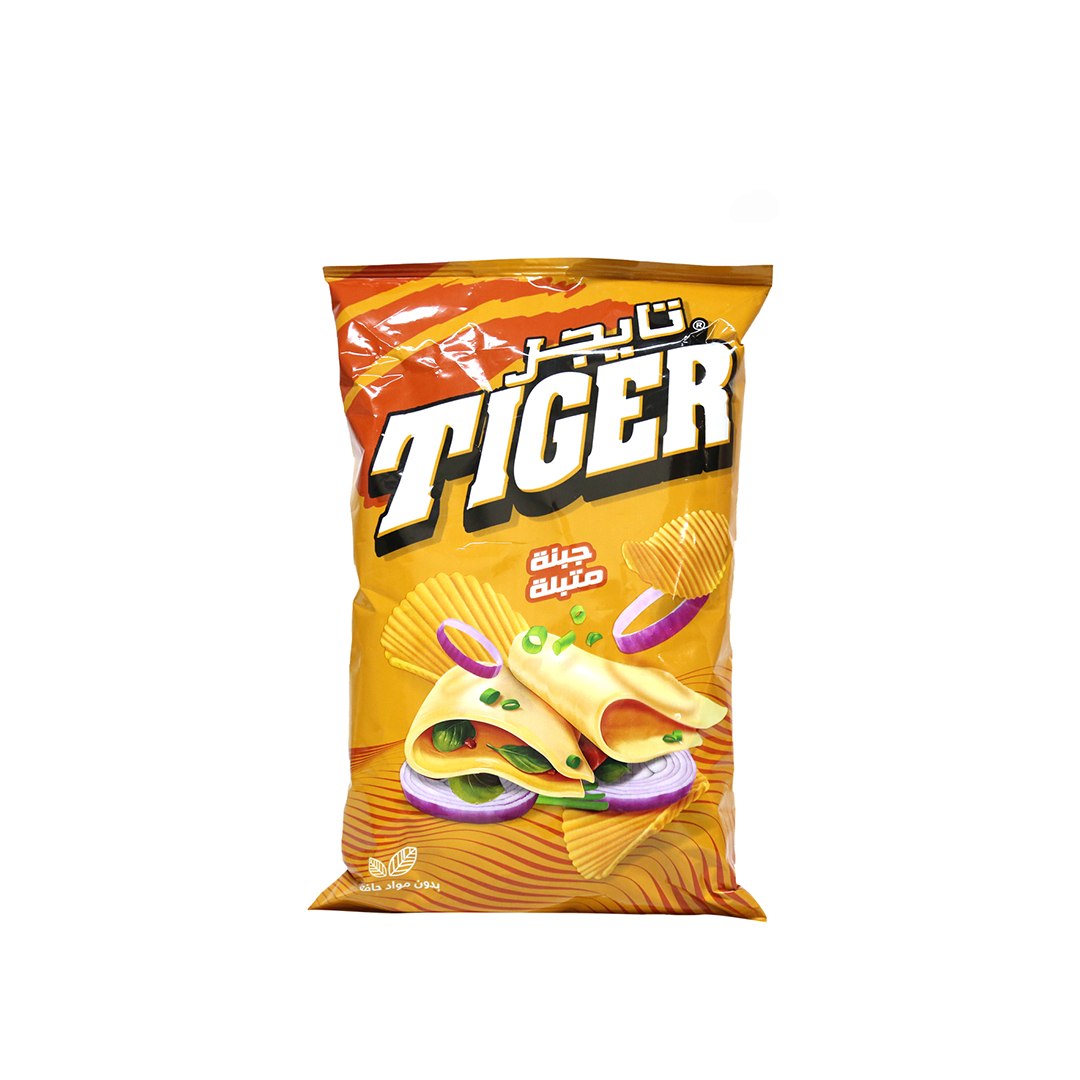 Tiger Chips Seasoned Cheese 160gm
