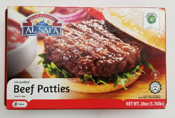 AlSafa Halal Beef Patties 28oz