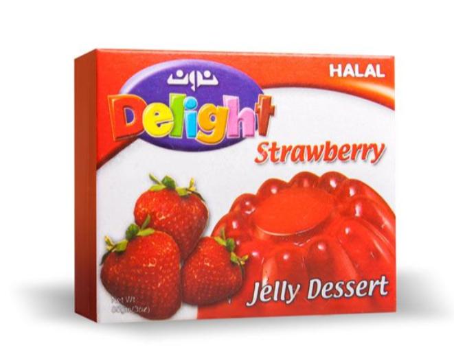 Noon Delight Jelly Dessert Strawberry - 85g