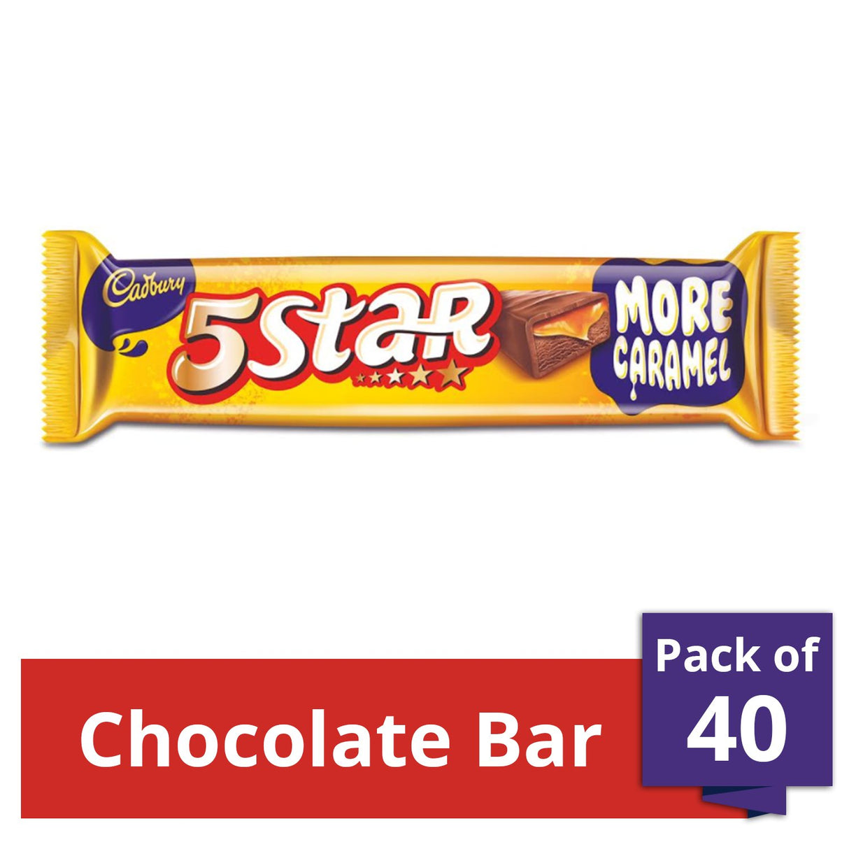 Cadbury 5 Star, Chocolate Bar, 40 gms