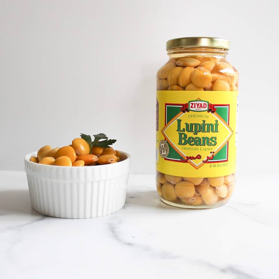 Ziyad Premium Lupini Beans 16 oz Jar