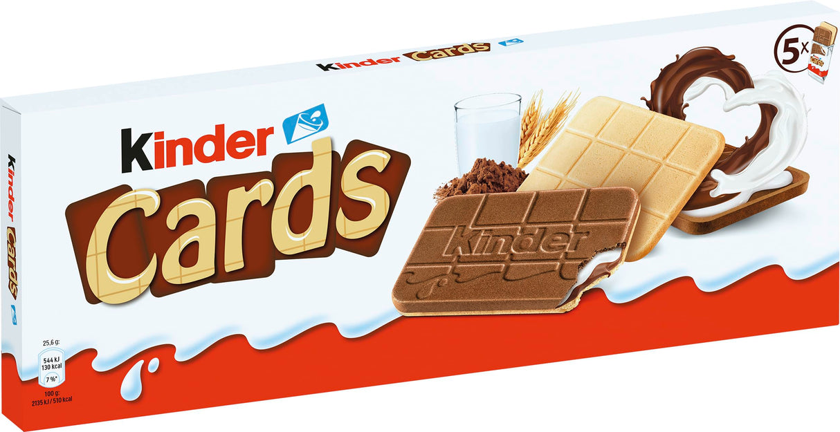 Kinder Cards – 5 Pack 128g