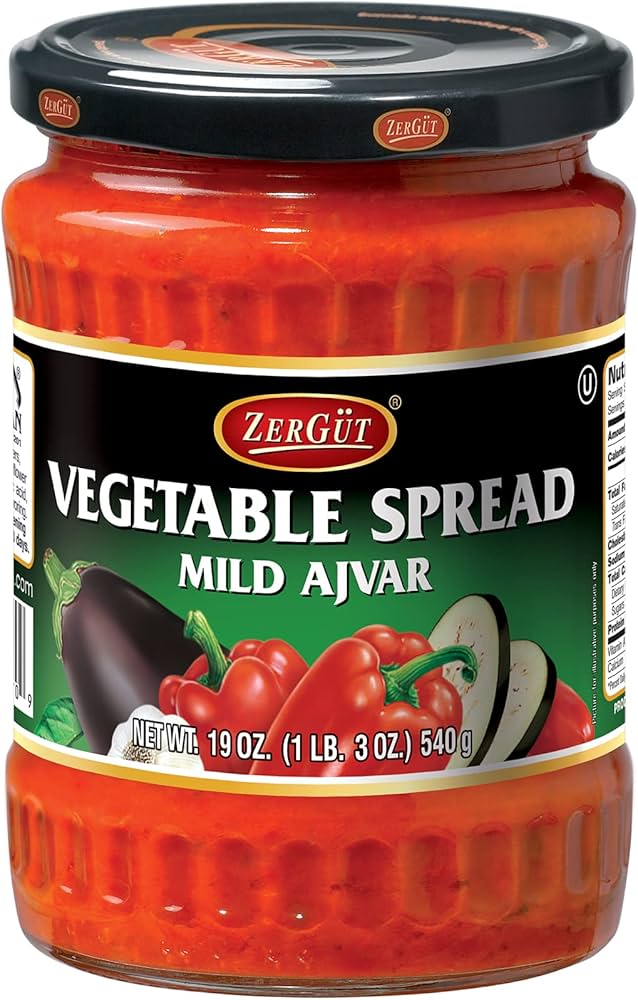 Zergut Mild Ajvar Vegetable Spread 19 oz