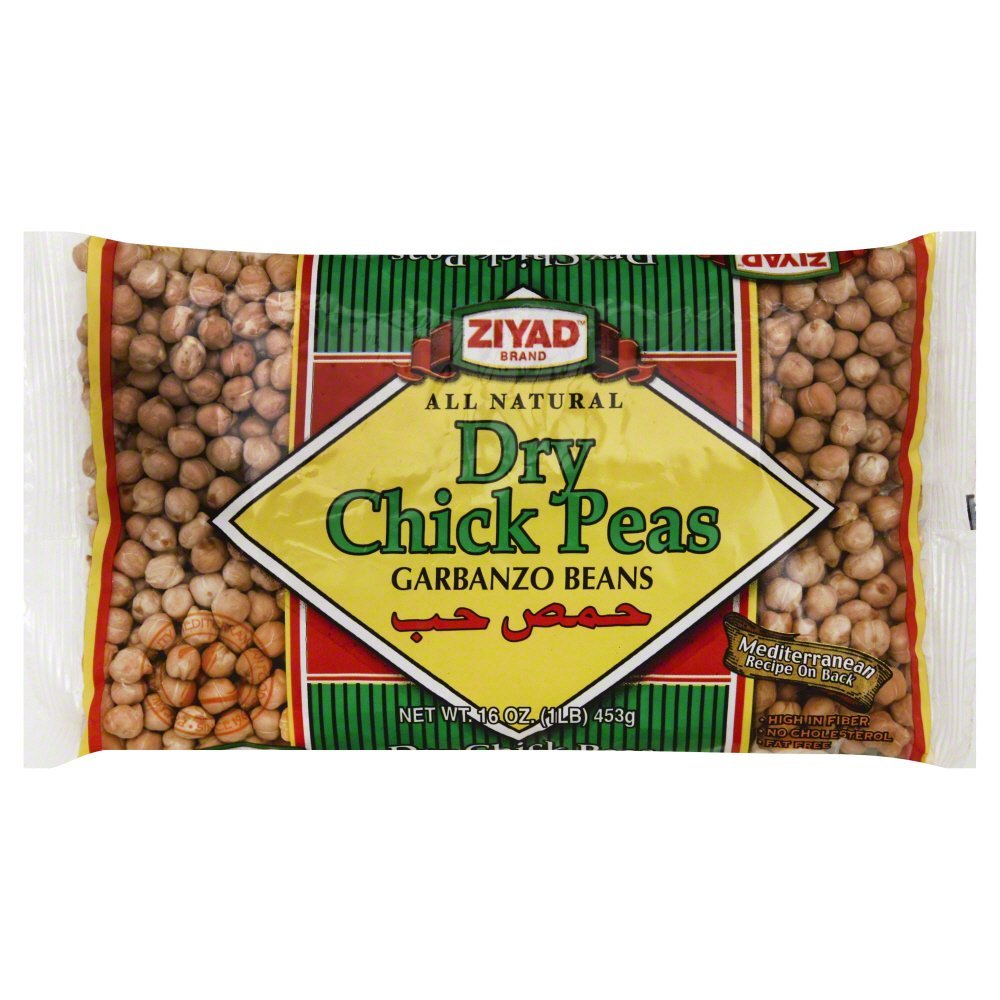 Ziyad Dry Chick Peas, 16 oz
