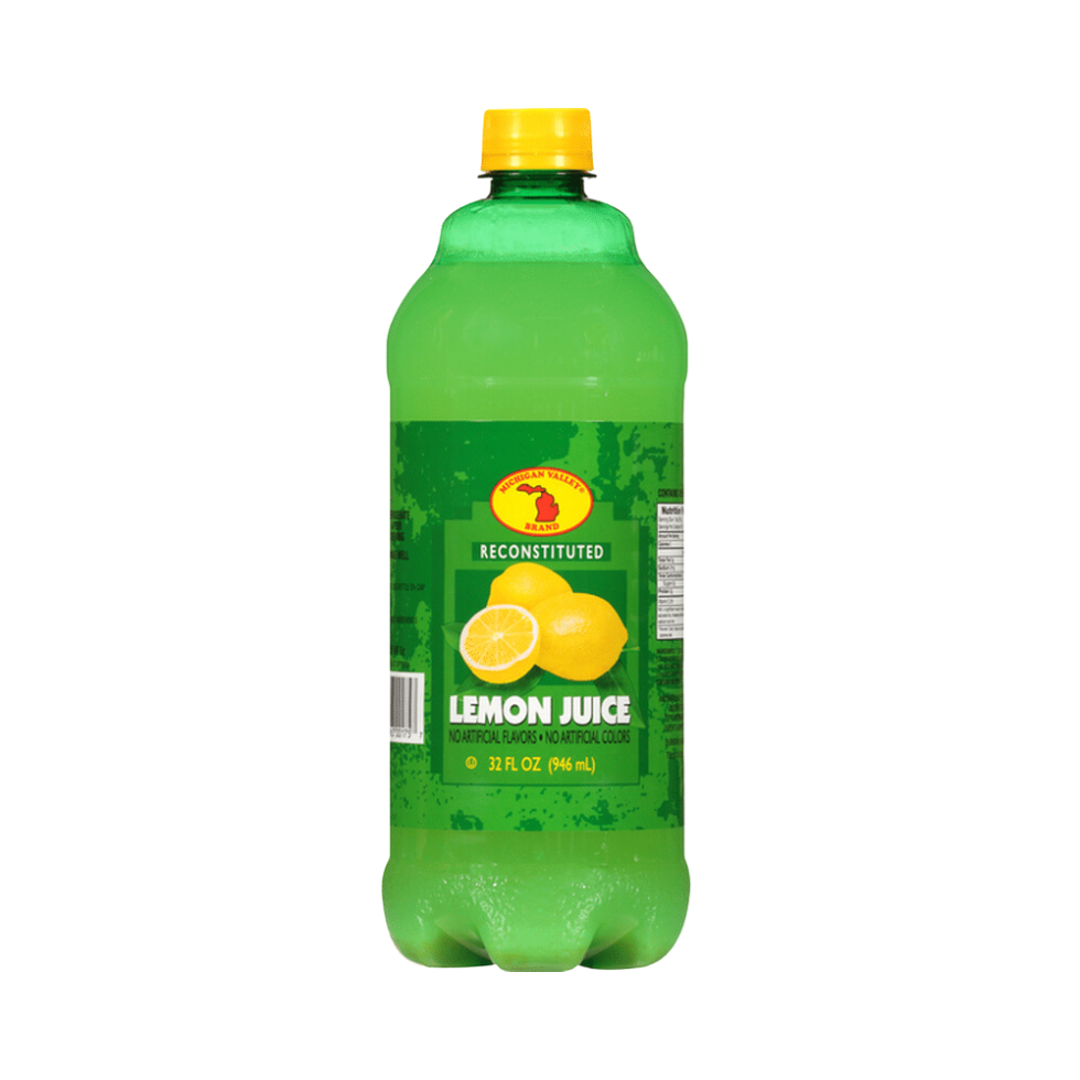 Michigan Valley Lemon Juice 32 Fl Oz