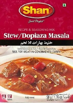 Shan Stew/Dopiaza Recipe 50g