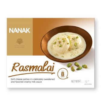 Nanak Rasmalai 8Pcs 454g