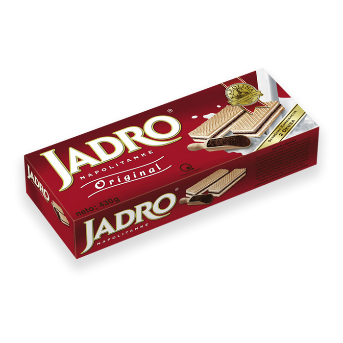 Kras Karolina Jadro Milk & Cocoa Wafers 430G Box