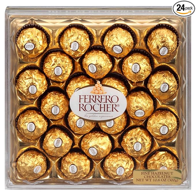 Ferrero Rocher Chocolate 24Ct- 10.6oz