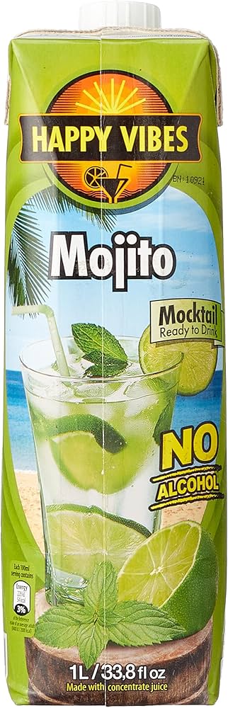 Happy Vibes Mojito Mocktail 1L