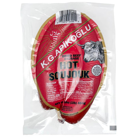 Apikoglu Hot Soujouk Halal 454g