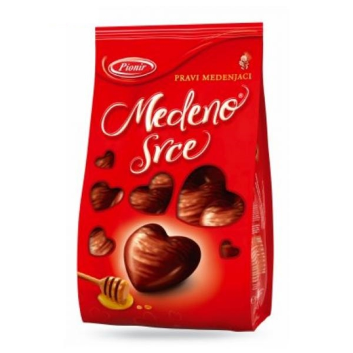 Pionir Honey Heart Gingerbread Cakes 350g