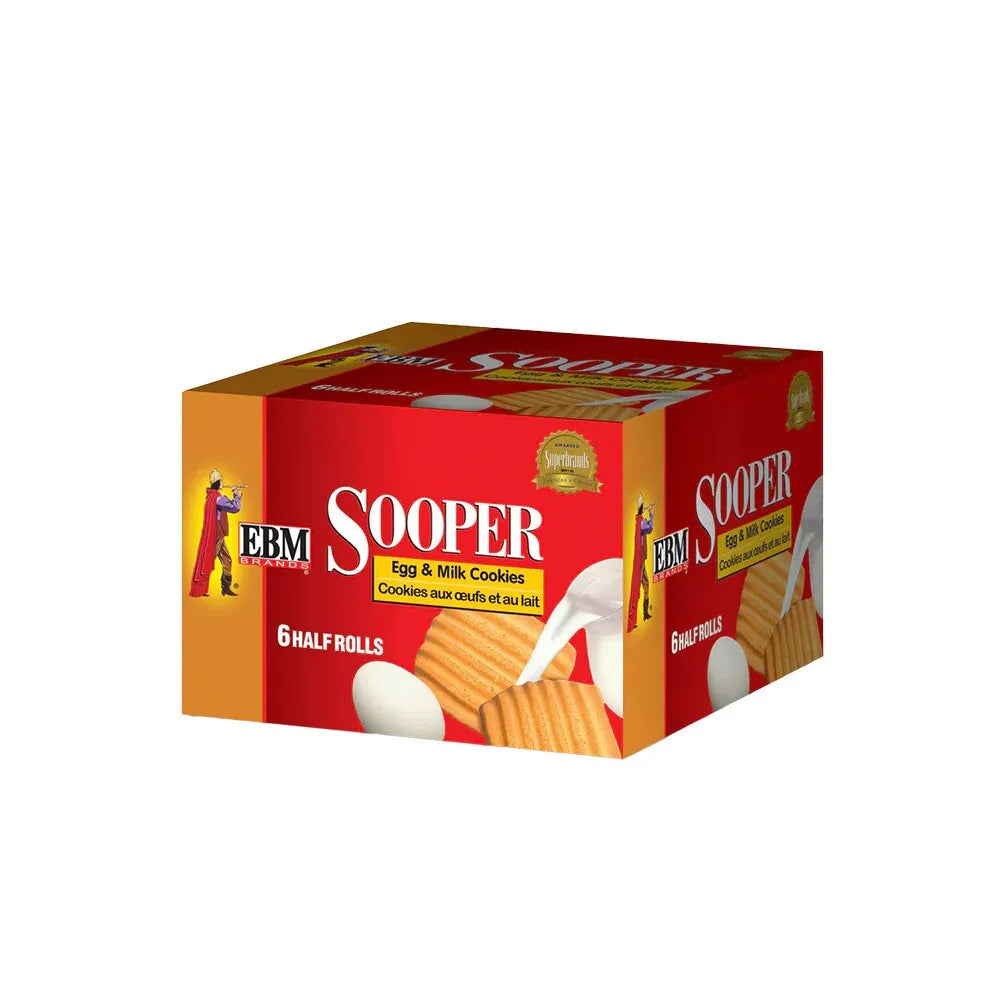 EBM Sooper Biscuits Half Rolls 396g