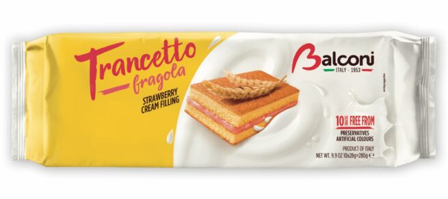 Balconi Trancetto Strawberry Sponge Cake 280g