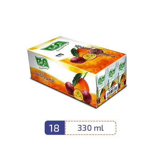 Al Rabie Mango Drink Juice 330ml - 18 Pack