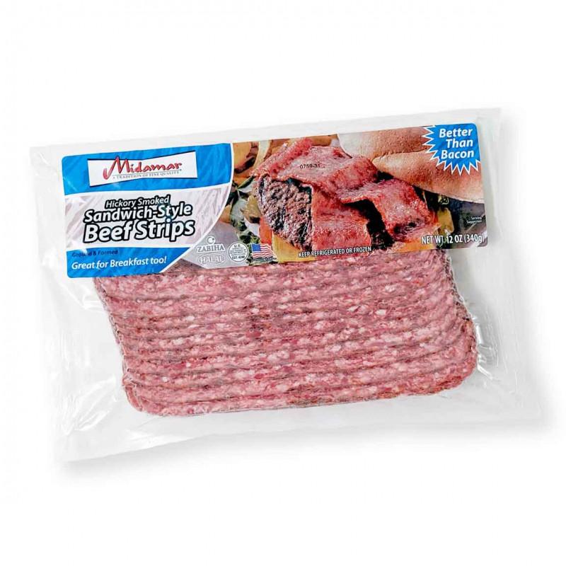 Midamar Beef Strips Smoked 12 oz