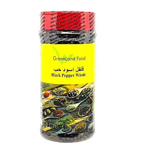 Greenland Black Pepper Whole 213g Jar