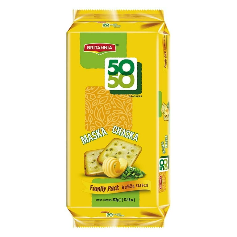 Britannia - 50/50 Maska Chaska Crackers FP 372g