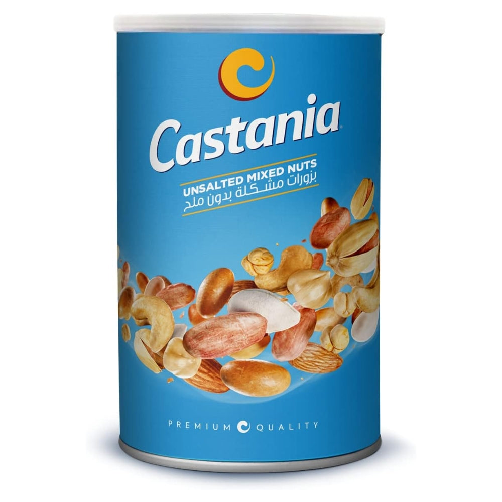 Castania Unsalted Mixed Nuts 16 oz