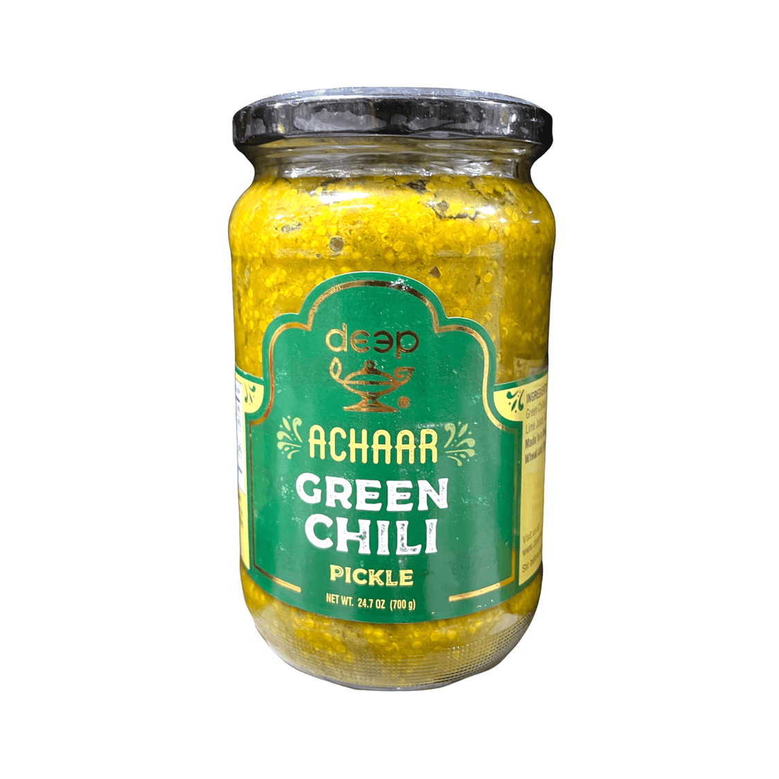 Deep Green Chili Pickle 24.7oz