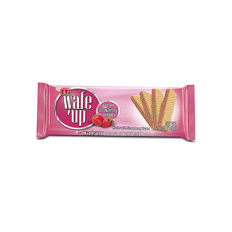 Eti Wafe Up Strawberry Wafer 142Gr