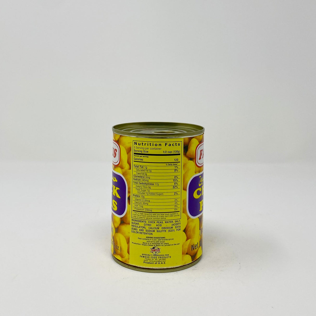 Famous Chick Peas 400gm